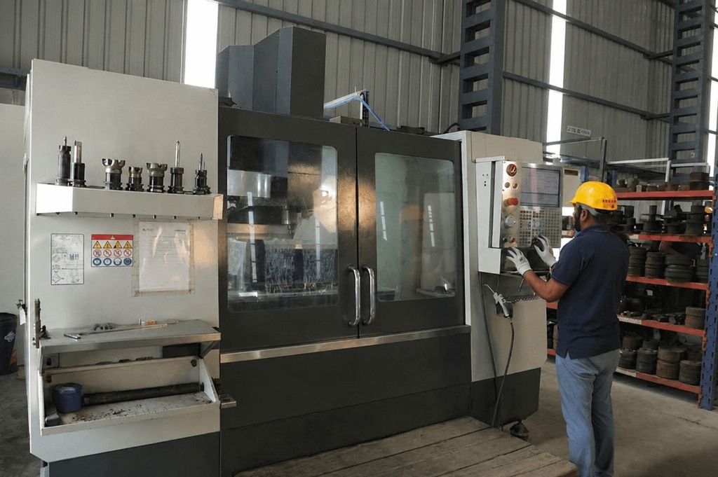 OMRAXIS Precision Fasteners Production Workshop